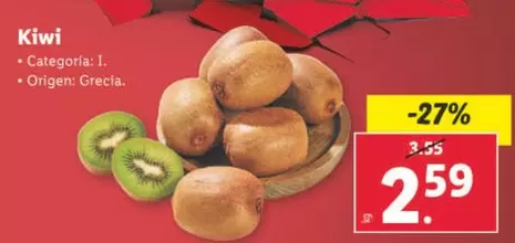 Oferta de Kiwi  por 2,59€ en Lidl