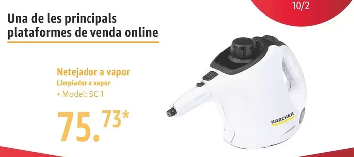 Oferta de Una De Les Principals Plataformes De Venda Online por 75,73€ en Lidl