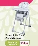 Oferta de Trona Polly Easy Grey Melange por 139,9€ en Prénatal