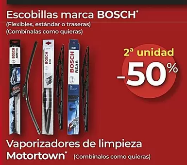 Oferta de Bosch - Escobillas Marca  en MotorTown