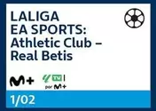 Oferta de Betis - Athletic Club- Real en Movistar