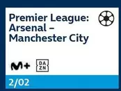 Oferta de Premier League/ Arsenal Manchester City en Movistar