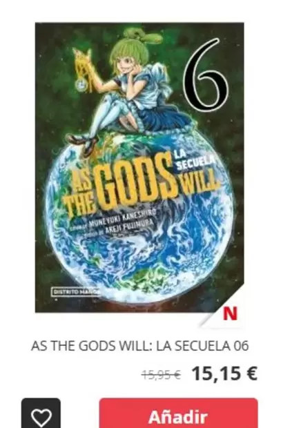 Oferta de As The Gods Will: La Secuela 06 por 15,15€ en Norma Comics