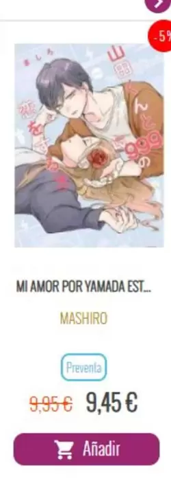 Oferta de Mi Amor Por Yamada Est.. por 9,45€ en Generación X