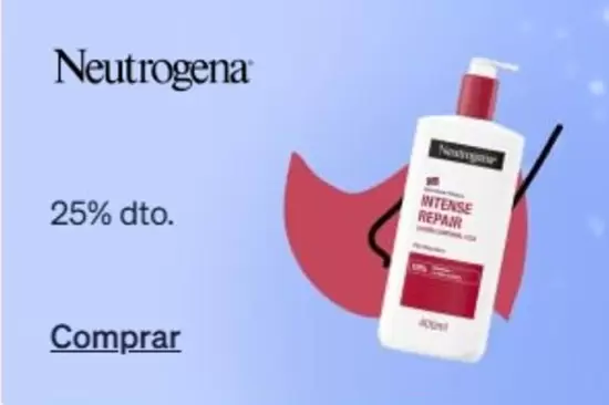 Oferta de Neutrogena  en Atida MiFarma