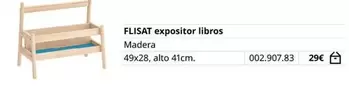 Oferta de Flisat Expositor Libros por 29€ en IKEA