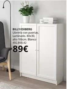 Oferta de Blanco - Billy/DXberg por 89€ en IKEA