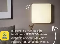 Oferta de ¡l! Panel De Iluminación Inteligente Jetstrom Tiene Distintas Opciones De Color! Púedes Regular La Intensidad en IKEA