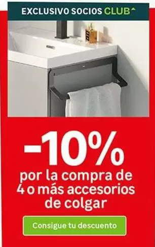 Oferta de 4 O Más Accesorios De Colgar en Leroy Merlin