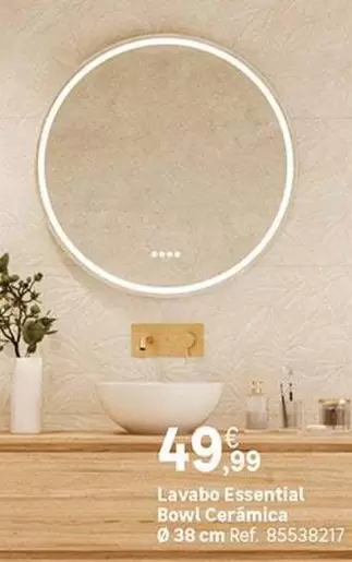 Oferta de Essential - Lavabo  Bowl Ceramica por 49,99€ en Leroy Merlin