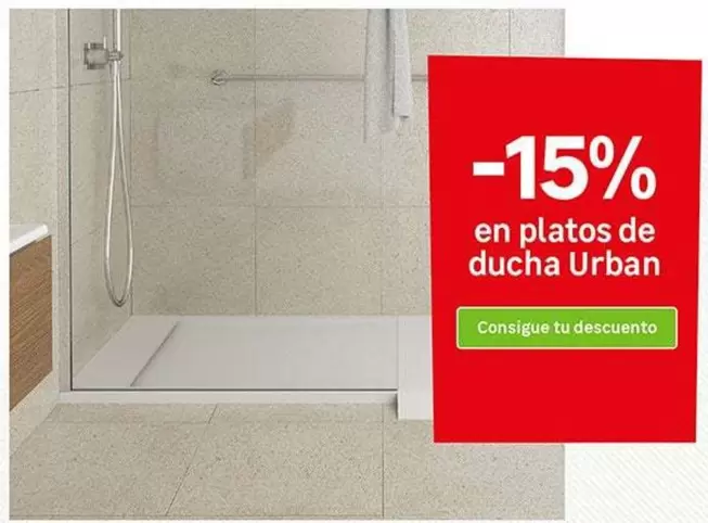 Oferta de Urban - Platos De Ducha Urban en Leroy Merlin