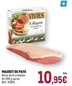 Oferta de Pato - Magret De por 10,95€ en Makro