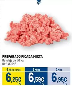 Oferta de Mixta - Preparado Picada por 6,95€ en Makro