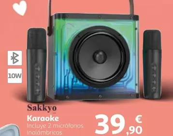 Oferta de Karaoke por 39,9€ en Alcampo