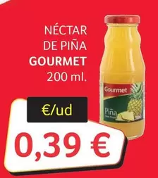 Oferta de Gourmet - Néctar De Pina por 0,39€ en Gros Mercat