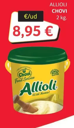 Oferta de Chovi - Allioli por 8,95€ en Gros Mercat