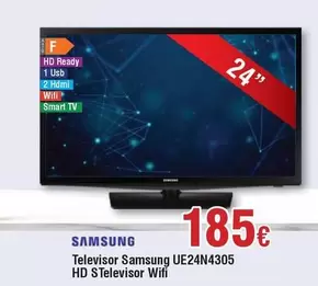 Oferta de Wifi - Televisor Ue24n4305 Hd Televisor Wifi por 185€ en Froiz