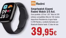 Oferta de Xiaomi - Redmi Watch por 39,95€ en Froiz