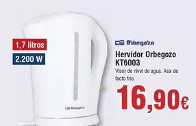 Oferta de Orbegozo - Hervidor por 16,9€ en Froiz