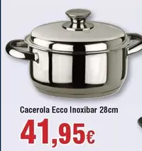 Oferta de Inoxibar - Cacerola Ecco  28cm por 41,95€ en Froiz