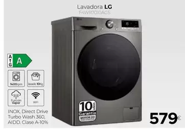 Oferta de LG - Lavadora  por 579€ en Tien 21