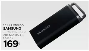 Oferta de Samsung - Ssd Externo por 169€ en Tien 21