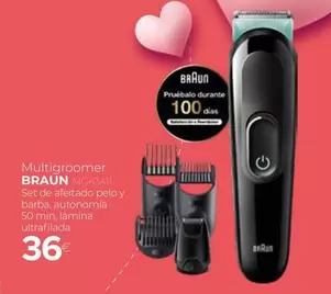 Oferta de Braun - Multigroomer MCK3411  por 36€ en Tien 21