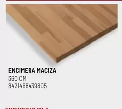 Oferta de Encimera Maciza en Brico Depôt