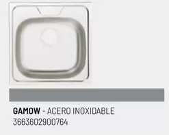 Oferta de Gamow Acero Inoxidable en Brico Depôt