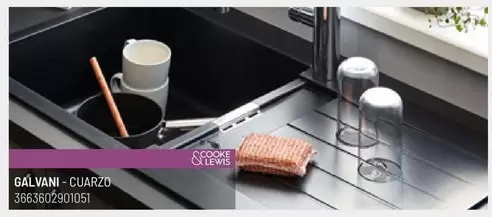 Oferta de Cooke & Lewis - Galvani/ Cuarzo en Brico Depôt