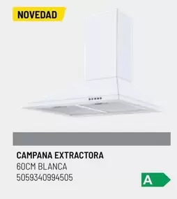 Oferta de Campana -  Extractora 60cm Blanca en Brico Depôt