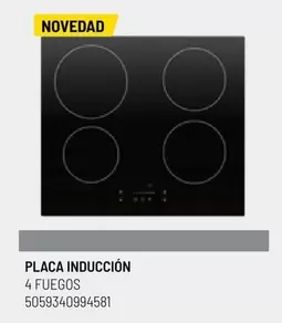 Oferta de Placa Inducción en Brico Depôt