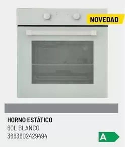 Oferta de Blanco - Horno Estatico en Brico Depôt