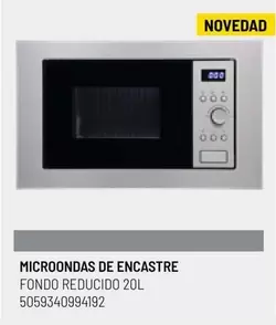 Oferta de Microondas De Encastre en Brico Depôt