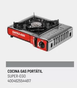 Oferta de Super ego - Cocina Gas Portátil Super-ego en Brico Depôt