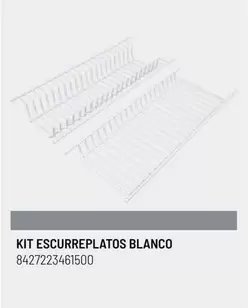 Oferta de Blanco - Kit Escurreplatos en Brico Depôt