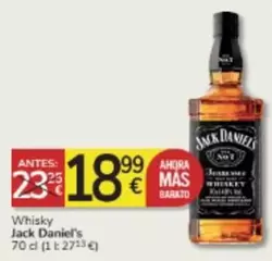 Oferta de Jack Daniel's - Whisky por 18,99€ en Consum