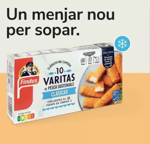 Oferta de Findus - Un Menjar Nou Per Sopar en Consum