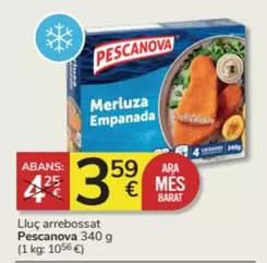 Oferta de Pescanova - Lluc Arrebossat por 3,59€ en Consum