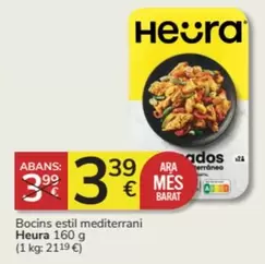 Oferta de Heura - Bocins estil mediterrani por 3,39€ en Consum