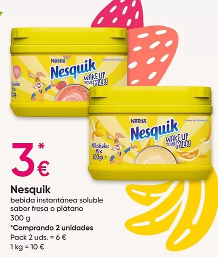 Oferta de Nestlé - Nesquik por 3€ en Pepco