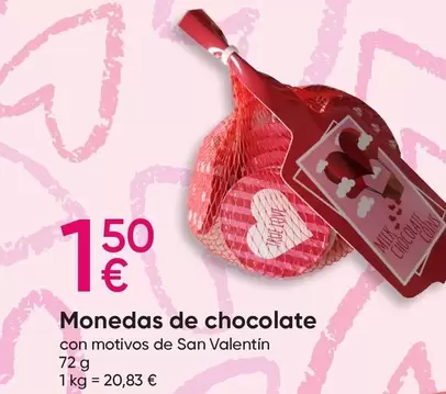 Oferta de San - Monedas De Chocolate por 1,5€ en Pepco