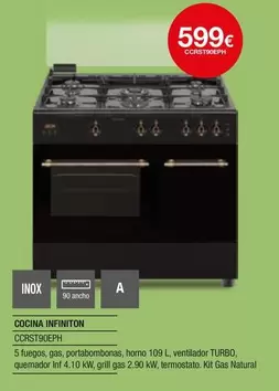 Oferta de Infiniton - Cocina Infiniton Ccr5t30eph por 599€ en Milar