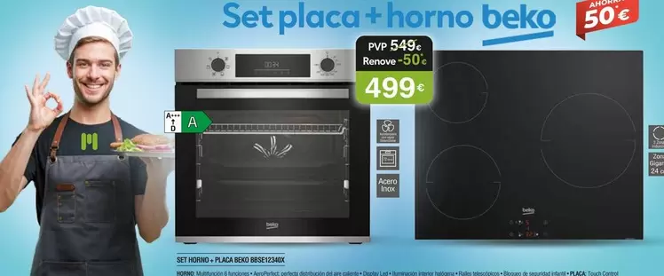 Oferta de Beko - Set Placa Thorno por 499€ en Milar