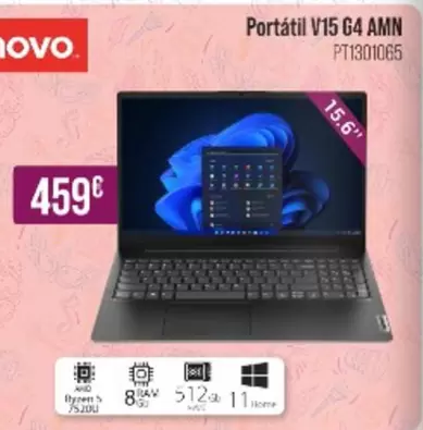 Oferta de Lenovo - Portátil V15 G4 Amn por 459€ en MR Micro