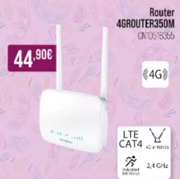 Oferta de Router 4GROUTER350M por 44,9€ en MR Micro