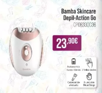 Oferta de Bamba Skincare Depil Action Go por 23,9€ en MR Micro