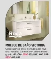 Oferta de Roca - Mueble De Bano Victoria por 259€ en Chafiras