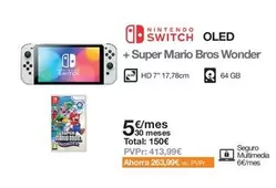 Oferta de Nintendo - Oled en Orange