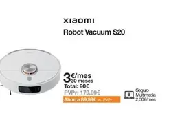 Oferta de Xiaomi - Robot Vacuum S20 en Orange